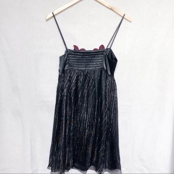 Anthropologie Burlapp Dress w Floral Appliqué - Picture 4 of 7